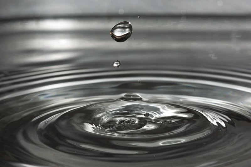 Clean Water Droplets
